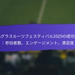 FIFAグラスルーツフェスティバル2025におけるボランティアの貢献：役割、影響、認識